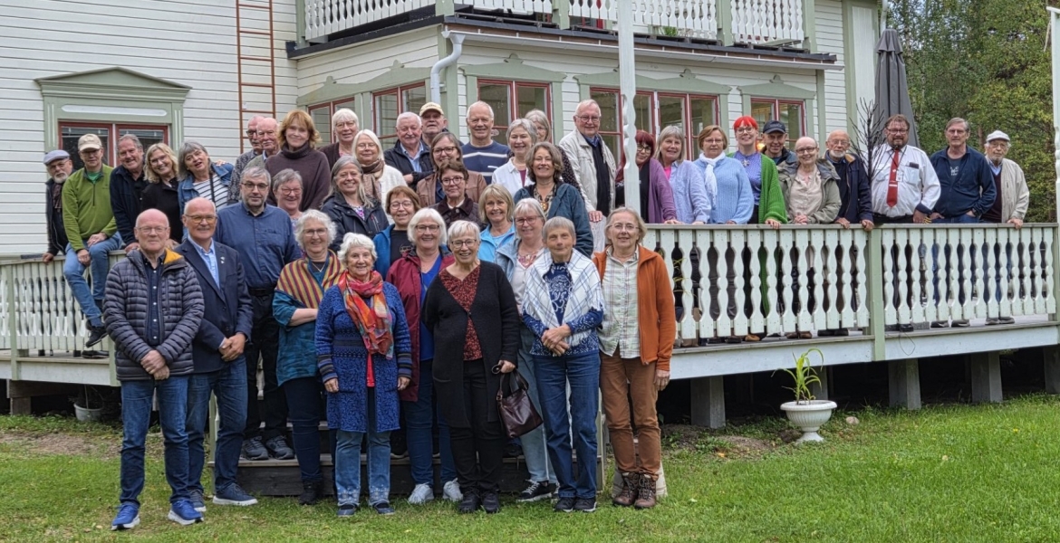 Slektsforskere på Seskarø, Haparanda sept. 2026